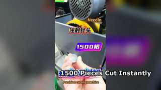 Cortar 1.500 peças de uma vez?