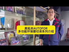 Fluido de corte especializado solúvel em água para cristais ultrafinos nanocistalinos