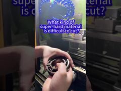 Que tipo de material superduro é difícil de cortar?